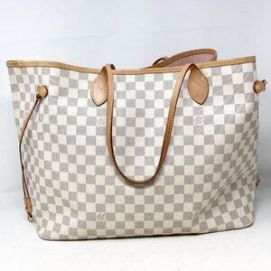 Louis Vuitton #3YPVTH Damier Azur MM Neverfull Bag